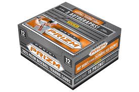2023 Panini Prizm Baseball Hobby Box – 12 Packs, 144 Cards, 3 Autographs